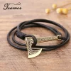 Bracelet de Pirate en cuir pour hommes