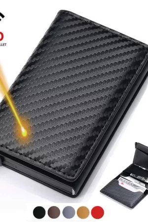 Porte-cartes personnalisé Rfid pour hommes