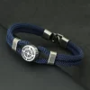 Bracelet boussole viking pour homme